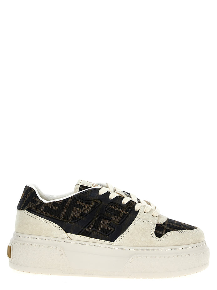 Fendi Multicolor Polyamide Chunky Sneakers