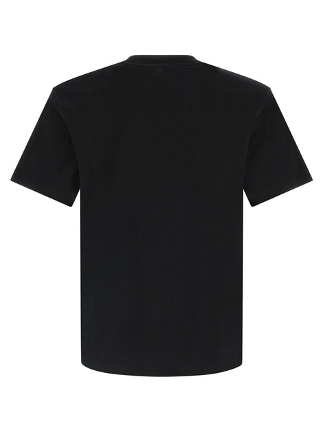 Ami Paris Bicolor Cotton T-Shirt