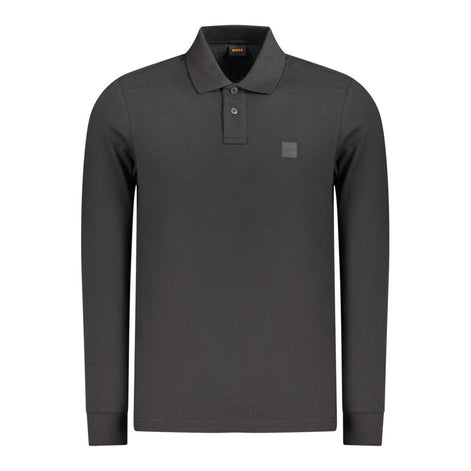 Hugo Boss Black Cotton Men's Polo Shirt
