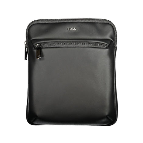 Hugo Boss Black Polyurethane Men's Shoulder Bag