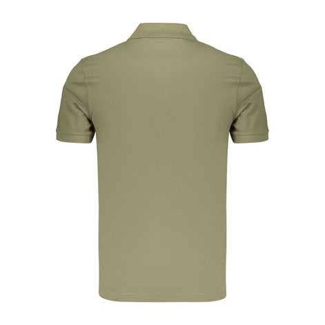 Hugo Boss Green Cotton Men's Polo Shirt