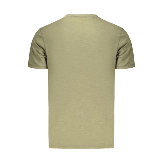 Hugo Boss Green Cotton Men's T-Shirt
