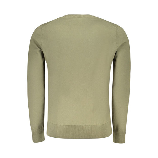 Hugo Boss Green Cotton Men's Shirt