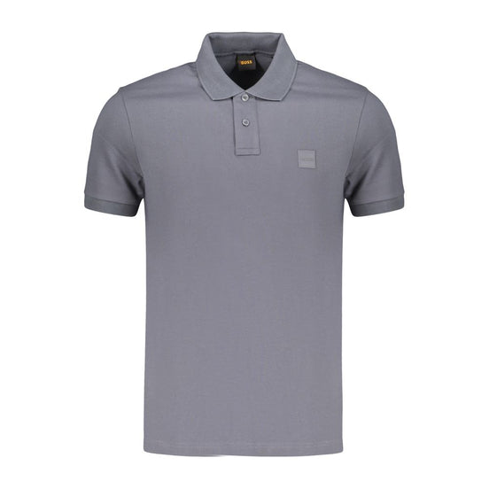 Hugo Boss Blue Cotton Men's Polo Shirt
