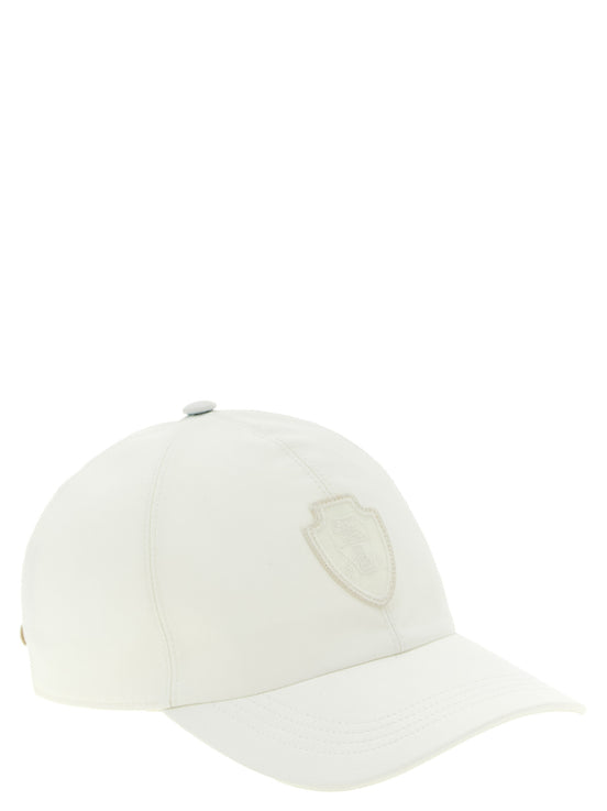 Brunello Cucinelli White Polyester Cap (Baseball Hat)