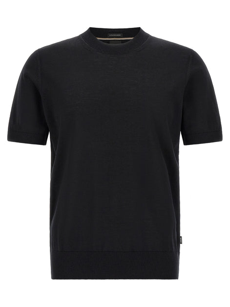 Hugo Boss Black Virgin Wool T-Shirt