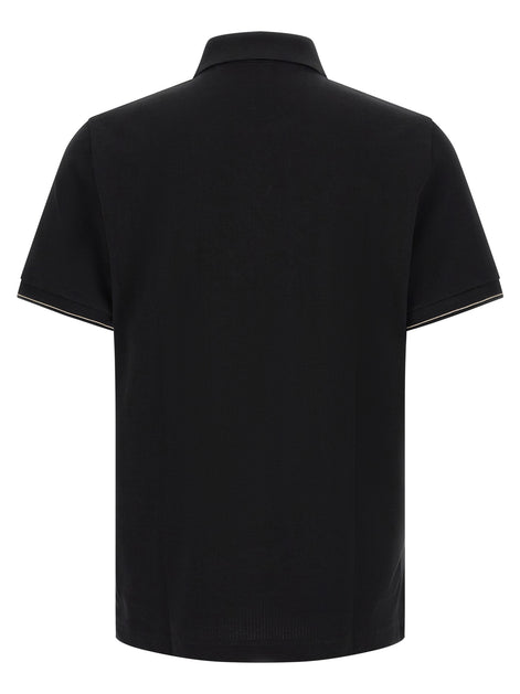 Hugo Boss Black Cotton Polo Shirt