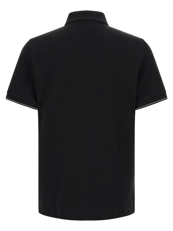 Hugo Boss Black Cotton Polo Shirt