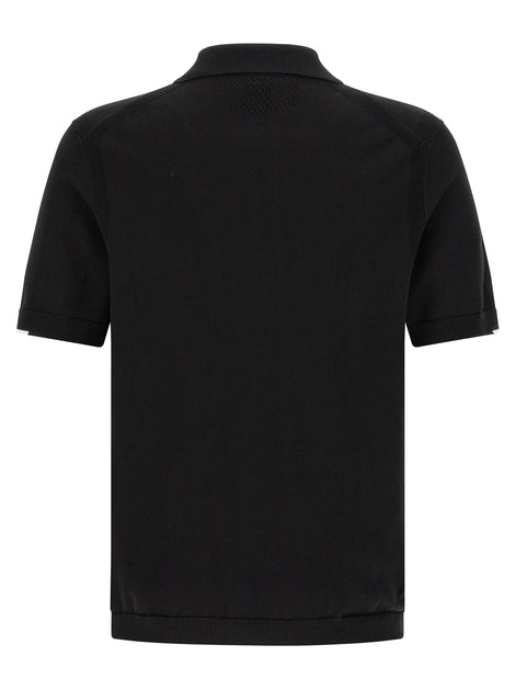Hugo Boss Black Cotton Polo Shirt