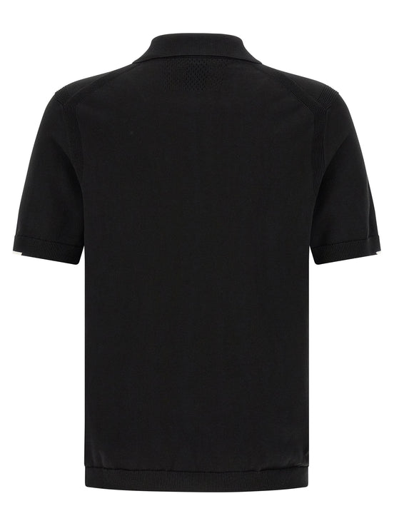 Hugo Boss Black Cotton Polo Shirt