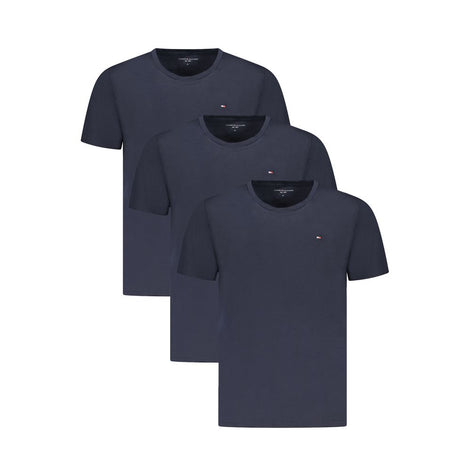 Tommy Hilfiger Blue Cotton Mens T-Shirt