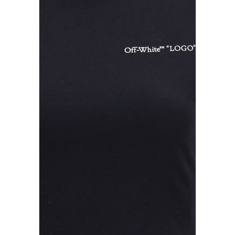 Off-White Black Cotton T-Shirt