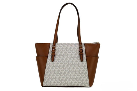 Michael Kors Michael Kors Women Leather Shoulder Tote Bag Purse Handbag+Double Zipper Wallet