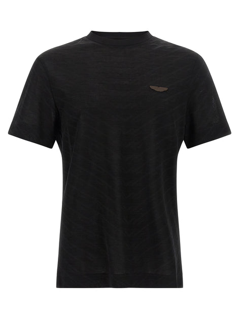 Hugo Boss Black Cotton T-Shirt
