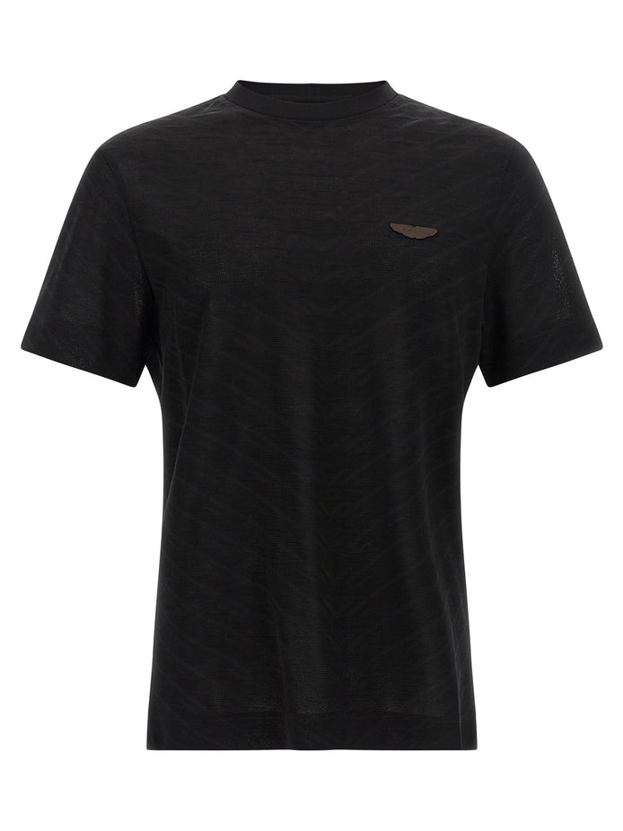 Hugo Boss Black Cotton T-Shirt