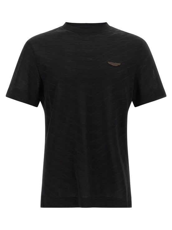 Hugo Boss Black Cotton T-Shirt