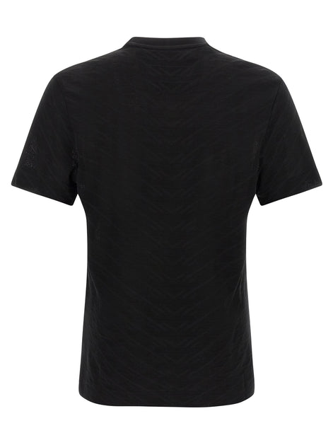 Hugo Boss Black Cotton T-Shirt