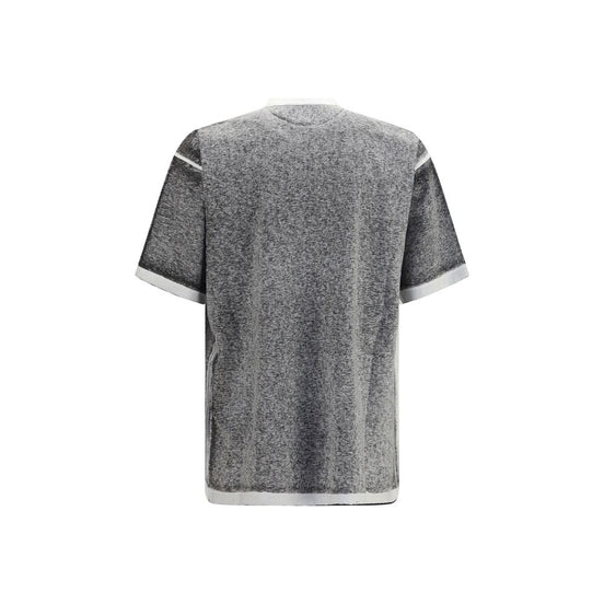 Balenciaga Gray Cotton T-Shirt