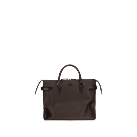 Valentino Garavani Antibes large Brown Leather Shoulder Bag