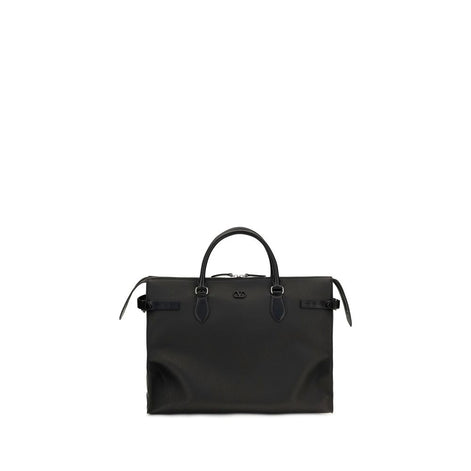 Valentino Garavani Antibes large Black Leather Shoulder Bag