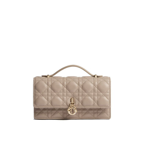 Dior Beige Leather Handbag