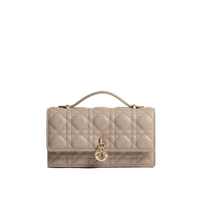 Dior Beige Leather Handbag