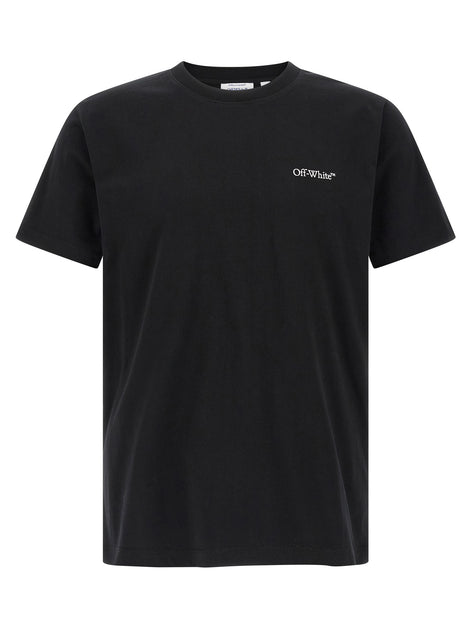 Off-White Black Cotton T-Shirt