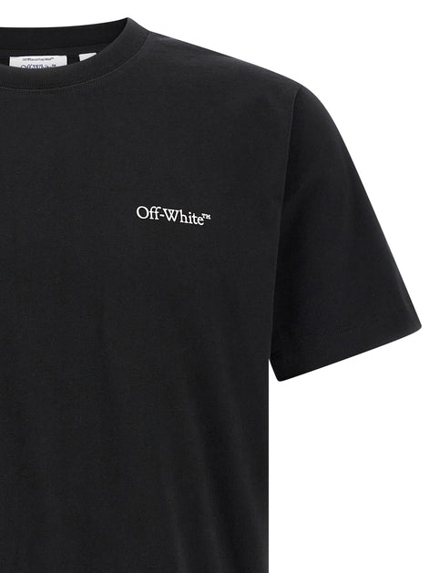 Off-White Black Cotton T-Shirt