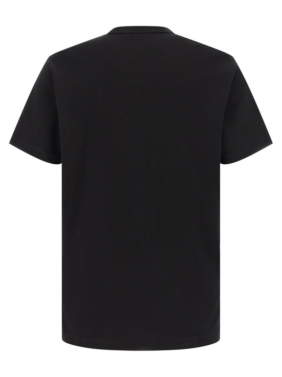 Dolce & Gabbana Black Cotton T-Shirt