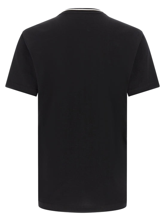 Dolce & Gabbana Black Cotton T-Shirt