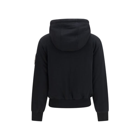 Moose Knuckles Black Cotton Sweatshirt