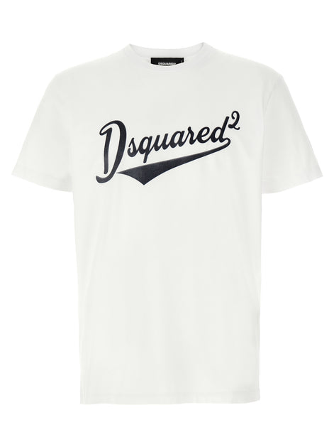 Dsquared² White Cotton T-Shirt