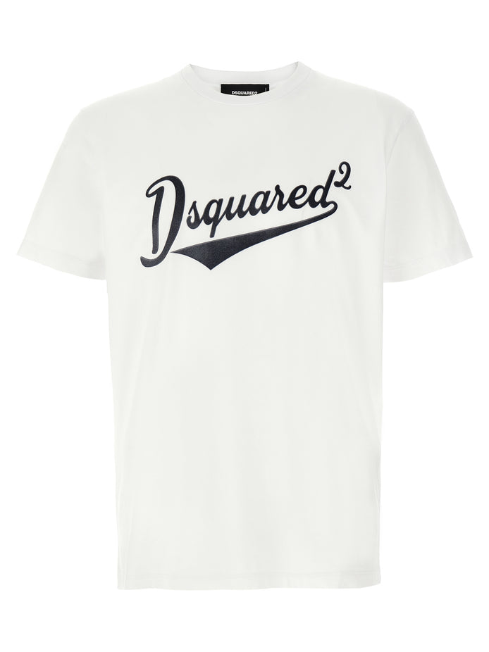 Dsquared² White Cotton T-Shirt