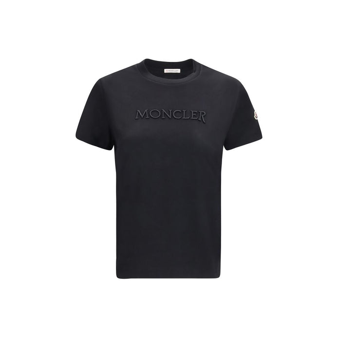 Moncler Black Cotton T-Shirt