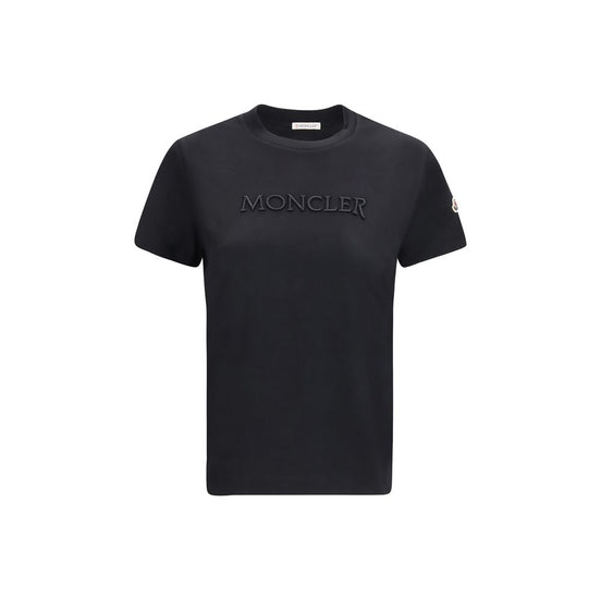 Moncler Black Cotton T-Shirt