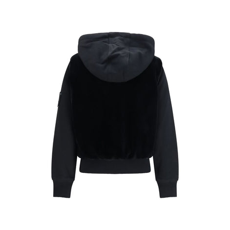 Moose Knuckles Black Cotton Sweatshirt