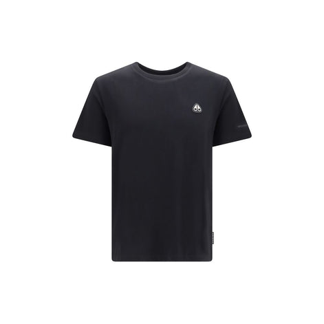 Moose Knuckles Black Cotton T-Shirt