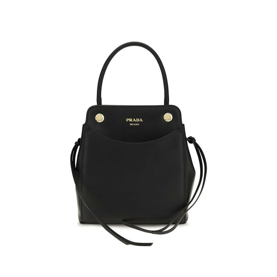 Prada Carry mini Black Leather Shoulder Bag