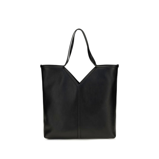 Saint Laurent Y Black Leather Shoulder Bag