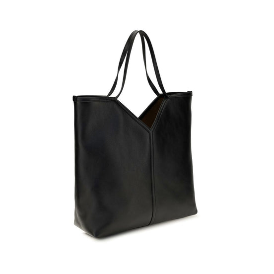 Saint Laurent Y Black Leather Shoulder Bag