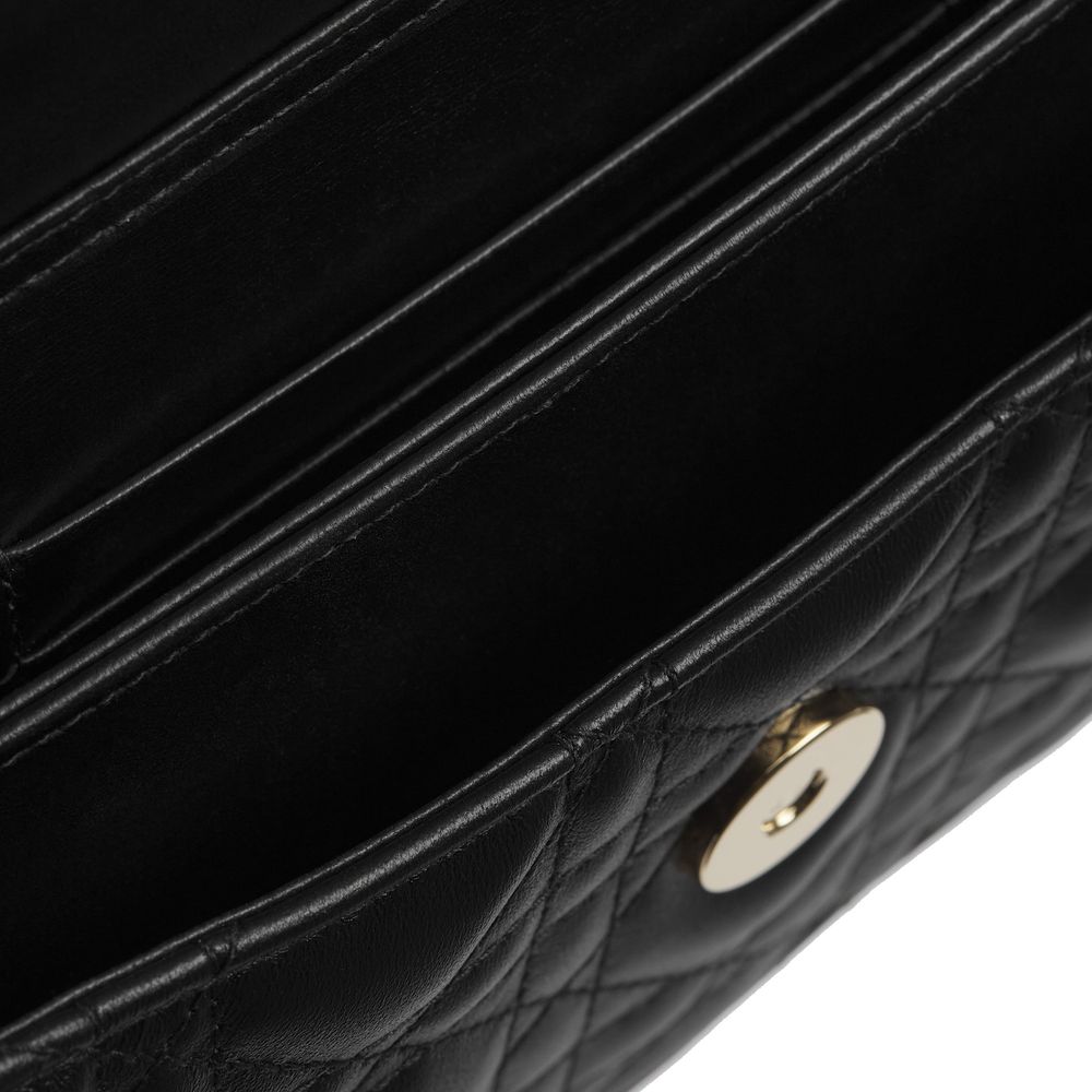 Dior mini Black Leather Shoulder Bag