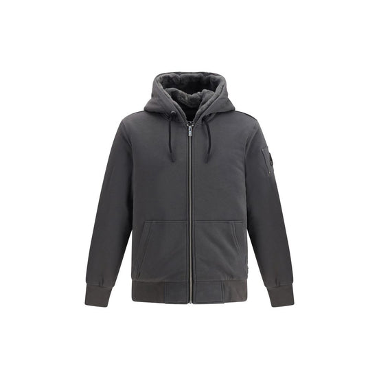 Moose Knuckles Gray Polyester Sweatshirt