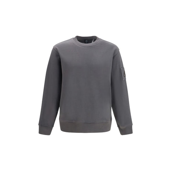 Moose Knuckles Gray Cotton Sweatshirt