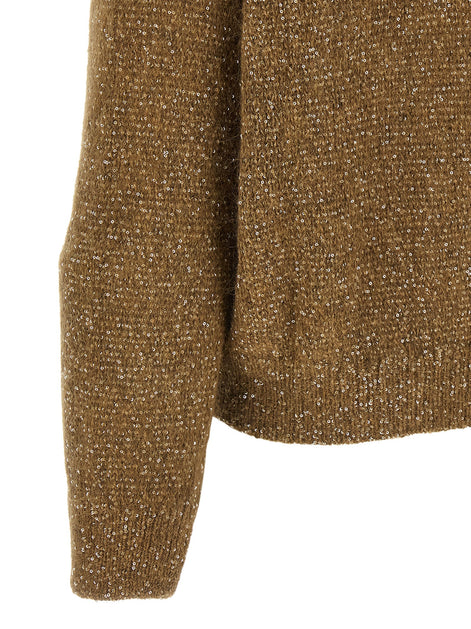 Brunello Cucinelli Brown Polyamide Polo Shirt