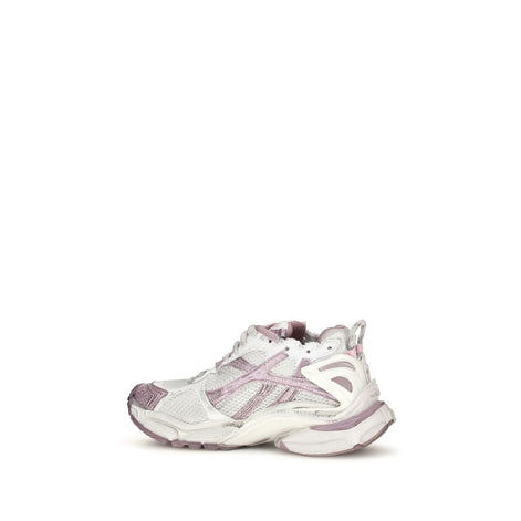 Balenciaga Runner Purple Polyester Athletic Sneakers