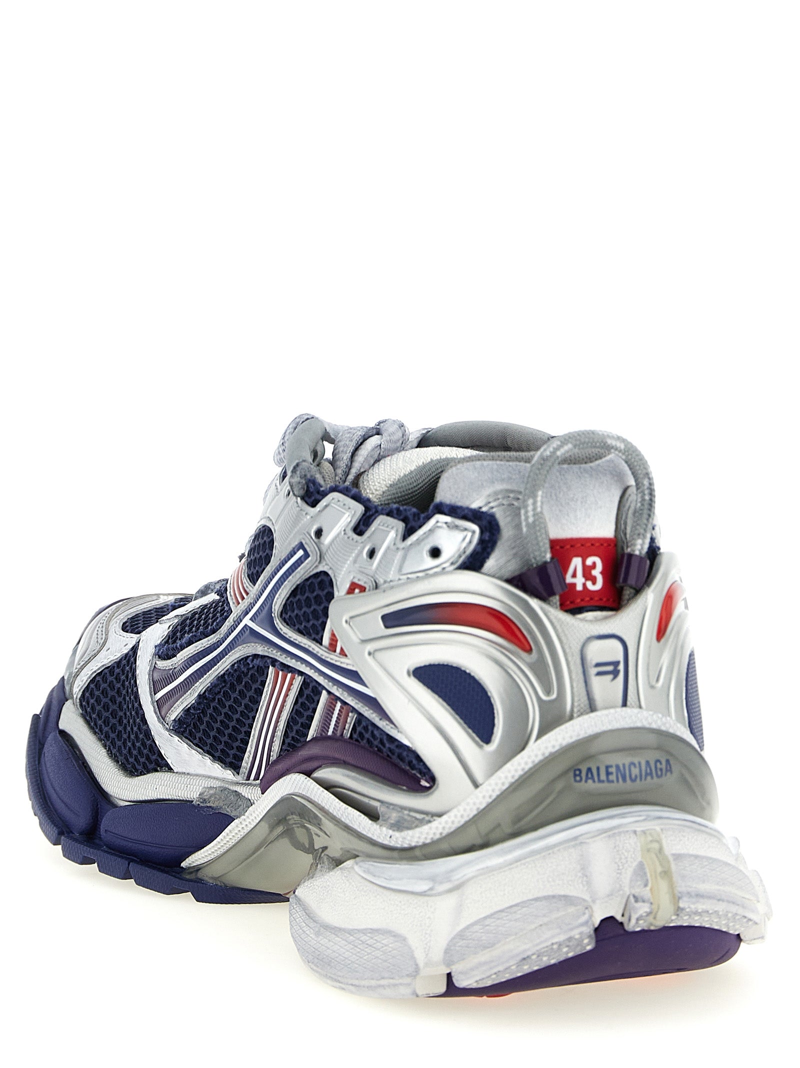 Balenciaga Runner Multicolor Polyethylene Athletic Sneakers