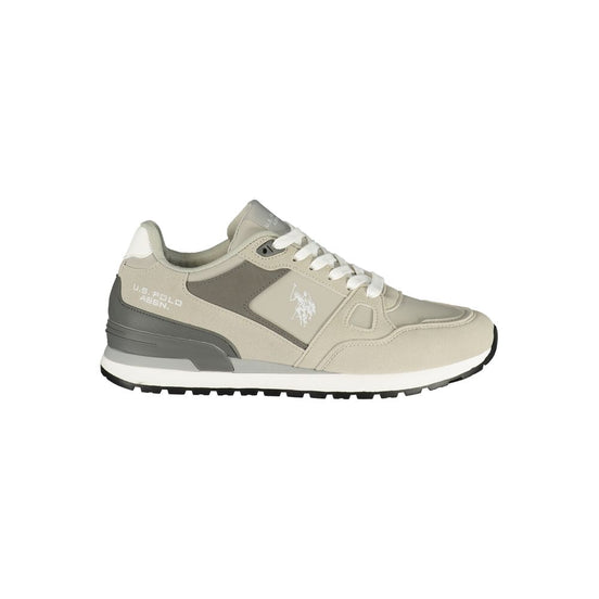 U.S. POLO ASSN. Grey Polyurethane Men's Sneaker