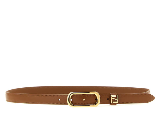Fendi Brown Calfskin Regular Belt