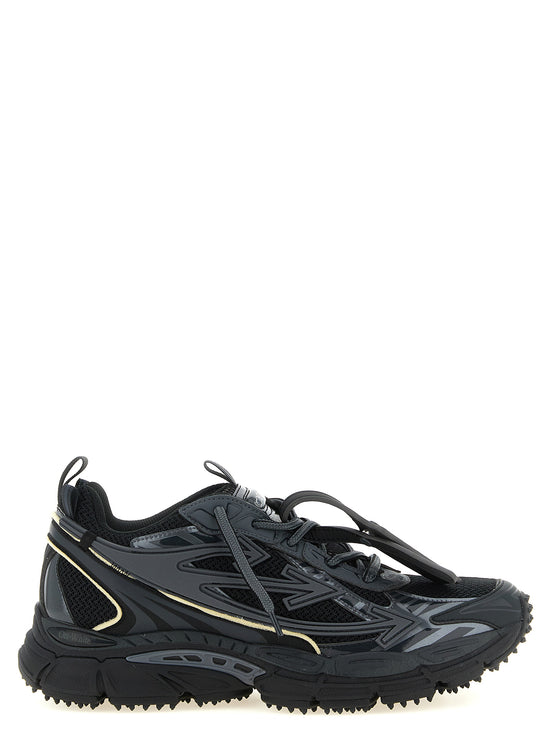 Off-White Black Polyethylene Athletic Sneakers