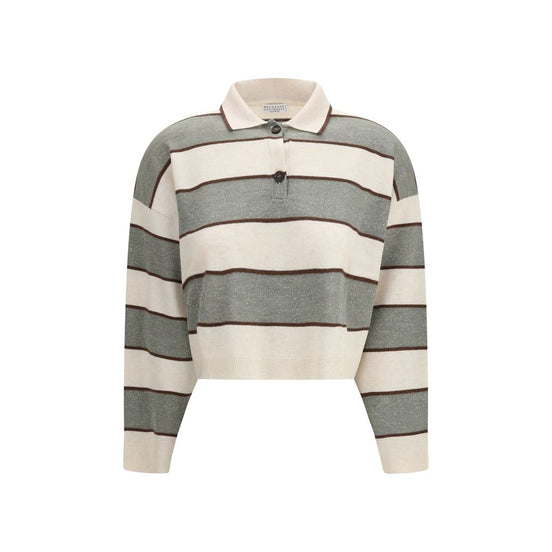 Brunello Cucinelli Multicolor Wool Oves Aries T-Shirt
